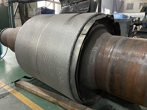 冷轧支承辊堆焊